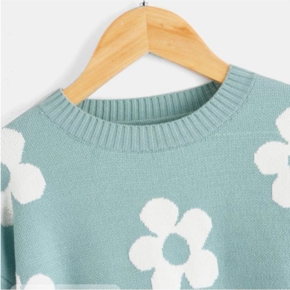 Girls floral sweater Sz XL - Picture 4 of 4